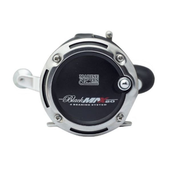 Carretilha Pesca Black Max 30 Perfil Alto Marine Sports - 4