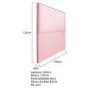 Ver imagem 5 de Cabeceira Casal Bali P02 140 cm Para Cama BoxRosa Bebê