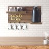 Cantinho Café Porta Condimentos Prateleira Mdf Suporte Xícaras Organizador - 2