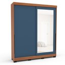Ver imagem 3 de Guarda Roupa Casal 2 Portas Correr 180cm com Espelho Madrid Politorno Móveis