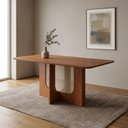 Ver imagem 5 de Mesa de Jantar 6 Lugares Tampo Mdf 180x90 Cm 20586 Cinamomo Molci