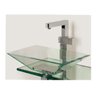 Cuba Diamante Cristal Interbagno Dg 10mm com Tp Inox Polida - 1