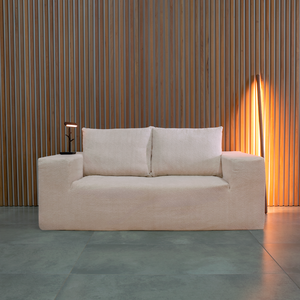 Sofá Modular Rute 2 Lugares Bege