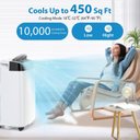 Ver imagem 3 de Takywep Ar Condicionado Portátil 10000 Btu Branco 3 em 1
