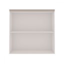 Ver imagem 2 de Armário Aéreo Cozinha 80cm Iluminata 100% Mdf 2 Portas Branco/fendi - Genialflex