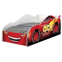 Ver imagem 6 de Cama Carro Azul Solteiro Menino Menina Mcqueen Relâmpago com Colchão Cor Vermelho