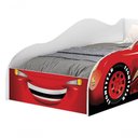 Ver imagem 5 de Cama Carro Azul Solteiro Menino Menina Mcqueen Relâmpago com Colchão Cor Vermelho