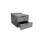 Ver imagem 4 de Gaveteiro de Mesa Kappesberg 2 Gavetas com Chave Office Platinum 36cm