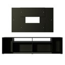 Ver imagem 7 de Rack Madesa Cancun e Painel para TV até 58 Polegadas Preto Cor:Preto