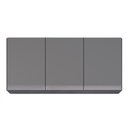 Ver imagem 3 de Armário de Cozinha Modulado de Canto 6 Peças Cp29 Balcão com Tampo Preto/cinza - Lumil