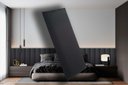 Ver imagem 2 de Kit 20 Placas Cabeceira Estofada para Cama Box - Módulo 20 Cm X 60 Cm:preto