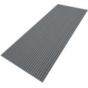 Ver imagem 1 de Tapete Passadeira Cozinha Antiderrapante 2m X 45cm Cinza