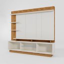 Ver imagem 4 de Estante para TV e Home Theater até 65 Polegadas MDF 200CMX184CM Vinhedos