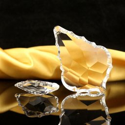 Kit 5 Placas Cristal Bacalhau 6,3 Cm P-lustres-mais Argolas - 4
