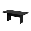 Ver imagem 3 de Mesa de Reunião para Escritório Retangular 180x90cm ME4203 Preto Tecnomobili