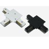 Emenda T Conector em T para Trilho Eletrificado Embutir Opus Preto - 3