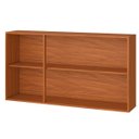 Ver imagem 2 de Armário Aéreo 100% Mdf 3 Portas 120 Cm Claire Cinamomo/branco