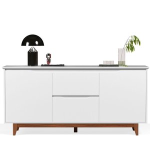 Buffet 2 Portas Flow Branco