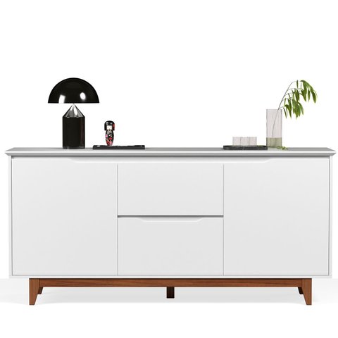 Buffet 2 Portas Flow Branco