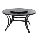 Ver imagem 2 de Jogo Ascoli 8 Lugares Mesa Giratória Alumínio Cozinha Edícula