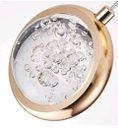 Ver imagem 2 de GMH PENDENTE LED 7W SATURNO GOLD P-SATURNO-GOLD BIVOLT