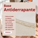 Ver imagem 5 de Tapete Redondo Sala Quarto 100% Algodão Estampa Zigzag Franja Lavável Antiderrapante Decoração Boho