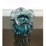 Vaso Cristal Murano Trouxinha Azul Acqua 13 Cm - 2