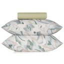 Ver imagem 1 de Jogo de Cama Casal 3 Peças Toque Acetinado Revival