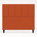 Ver imagem 5 de Cabeceira Classic Casal 140cm para Quarto Cama Decorativa Moderna Elegante Suede Terracota