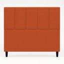 Ver imagem 5 de Cabeceira Classic Casal 140cm para Quarto Cama Decorativa Moderna Elegante Suede Terracota