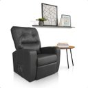 Ver imagem 4 de Poltrona Toronto Reclinável Porta Copos Luxo do Papai Visitas Corino Decoração Encosto