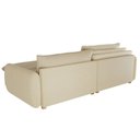 Ver imagem 5 de Sofá 3 Lugares Pollo Horse Retrátil Linho Palha 230cm