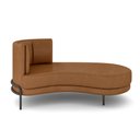 Ver imagem 6 de Sofá Chaise Lado Direito Downey Sala de Estar Pu Whisky G15 - Gran Belo