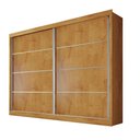 Ver imagem 2 de Guarda Roupa Verona Plus 2 Portas 100% Mdf Mademarcs Peroba-off White-peroba