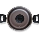 Ver imagem 4 de Caçarola com Tampa Antiaderente 24 Cm 4,3 Litros Ebony Preto Brinox 7190/461