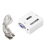 Mini Conversor Vga para HDMI 1080P com Áudio Cc-Vh1K Exbom - 2