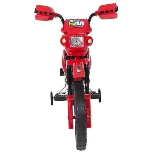 Moto Elétrica Infantil Vermelha Motocross Infant 1 Marcha xplast - 4