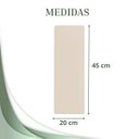 Ver imagem 3 de Kit 5 Peças Cabeceira Modular Cama Box 45x20 Solteiro Cores:bege