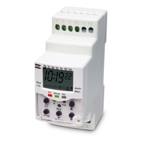 Timer Programador Horário Coel 40 Programas 100a 240vca