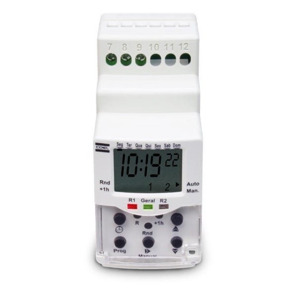 Timer Programador Horário Coel 40 Programas 100a 240vca - 2