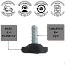 Ver imagem 5 de Kit com 100 Pés Niveladores 1/4x3/4 com Base de 22mm