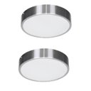 Ver imagem 1 de Plafon LED Bulbo 2x E27 Sala Quarto Hiperlight Ac