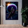 Quadro Astronauta Lunático -- BR ARTES - 3