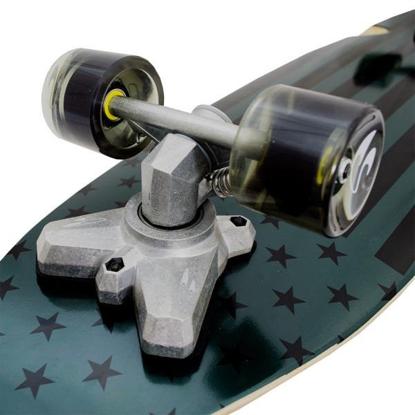 Skate Simulador de surf Swell Tech surfskate Hybrid Blackops - 3