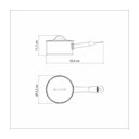 Ver imagem 4 de Panela Cocotte Tramontina Professional em Aço Inox com Fundo Triplo e Tampa Plana 14 cm 1,1 L