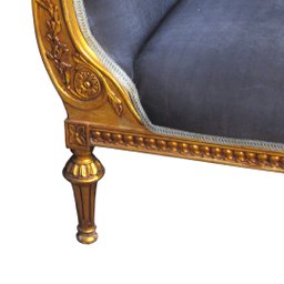 Divã Clássica Azul - 108x218x70cm Prime Home Decor Clássico - 6