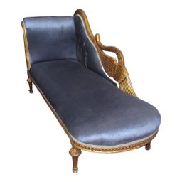 Divã Clássica Azul - 108x218x70cm Prime Home Decor Clássico - 3