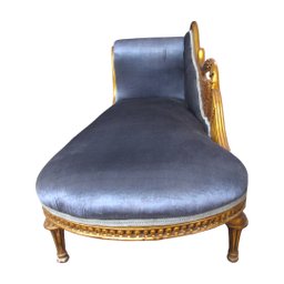 Divã Clássica Azul - 108x218x70cm Prime Home Decor Clássico - 4