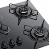 Cooktop Itatiaia Essencial 5 Bocas - Vidro Preto - Acendimento Automático - Bivolt - 5