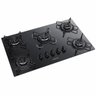 Cooktop Itatiaia Essencial 5 Bocas - Vidro Preto - Acendimento Automático - Bivolt - 1